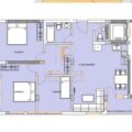 16904430636564 chetiristaen apartament kv moderno predgradie gr