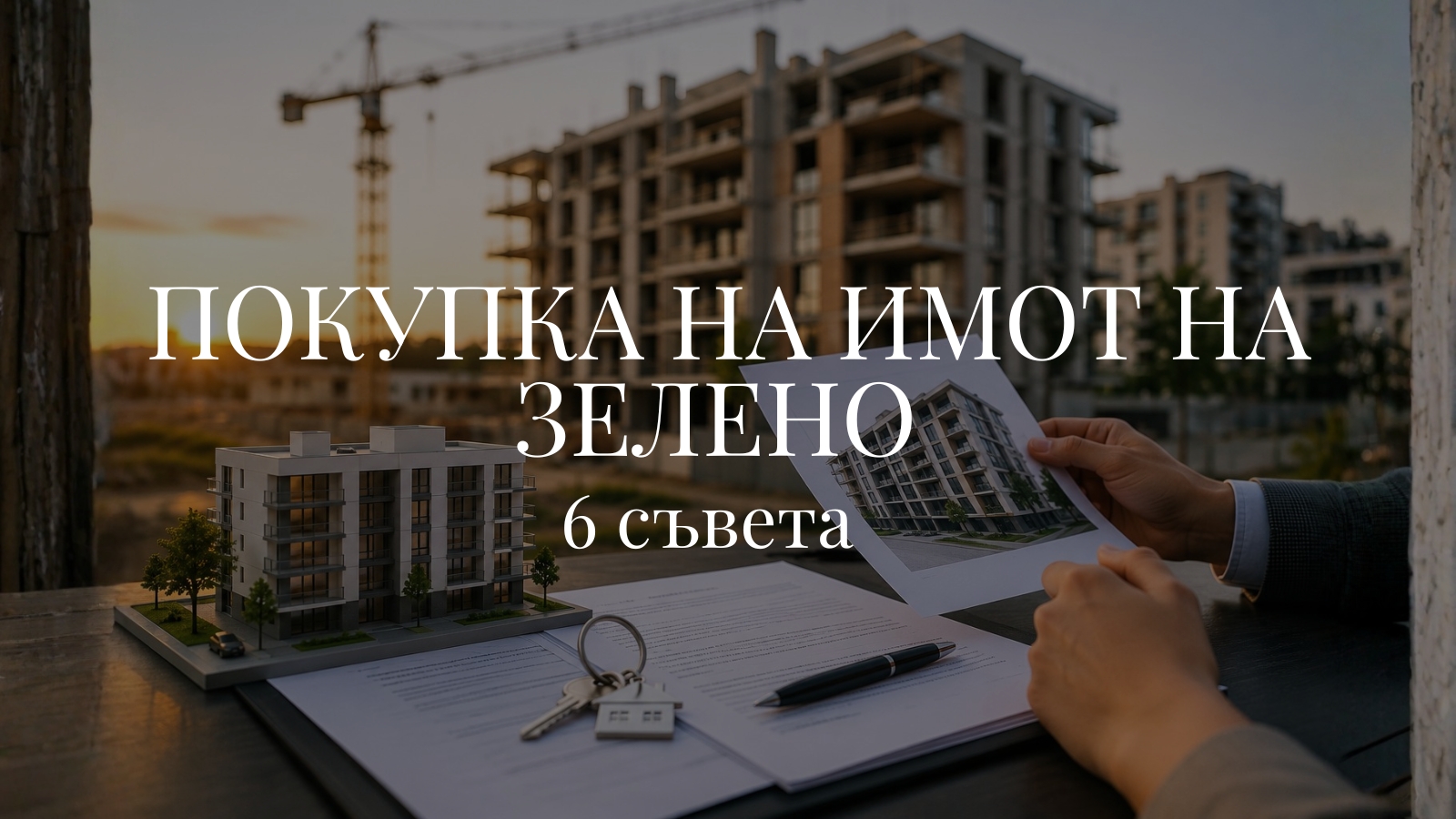 Покупка на имот на зелено