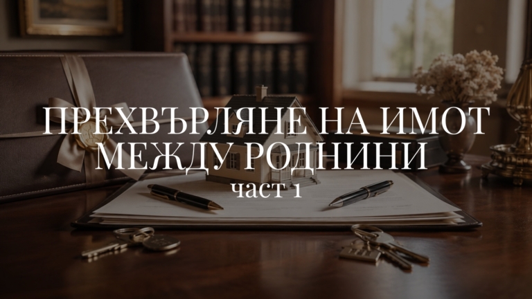 Прехвърляне на имот между роднини – част 1