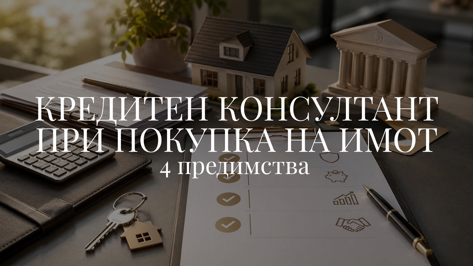 Кредитен консултант при покупка на имот
