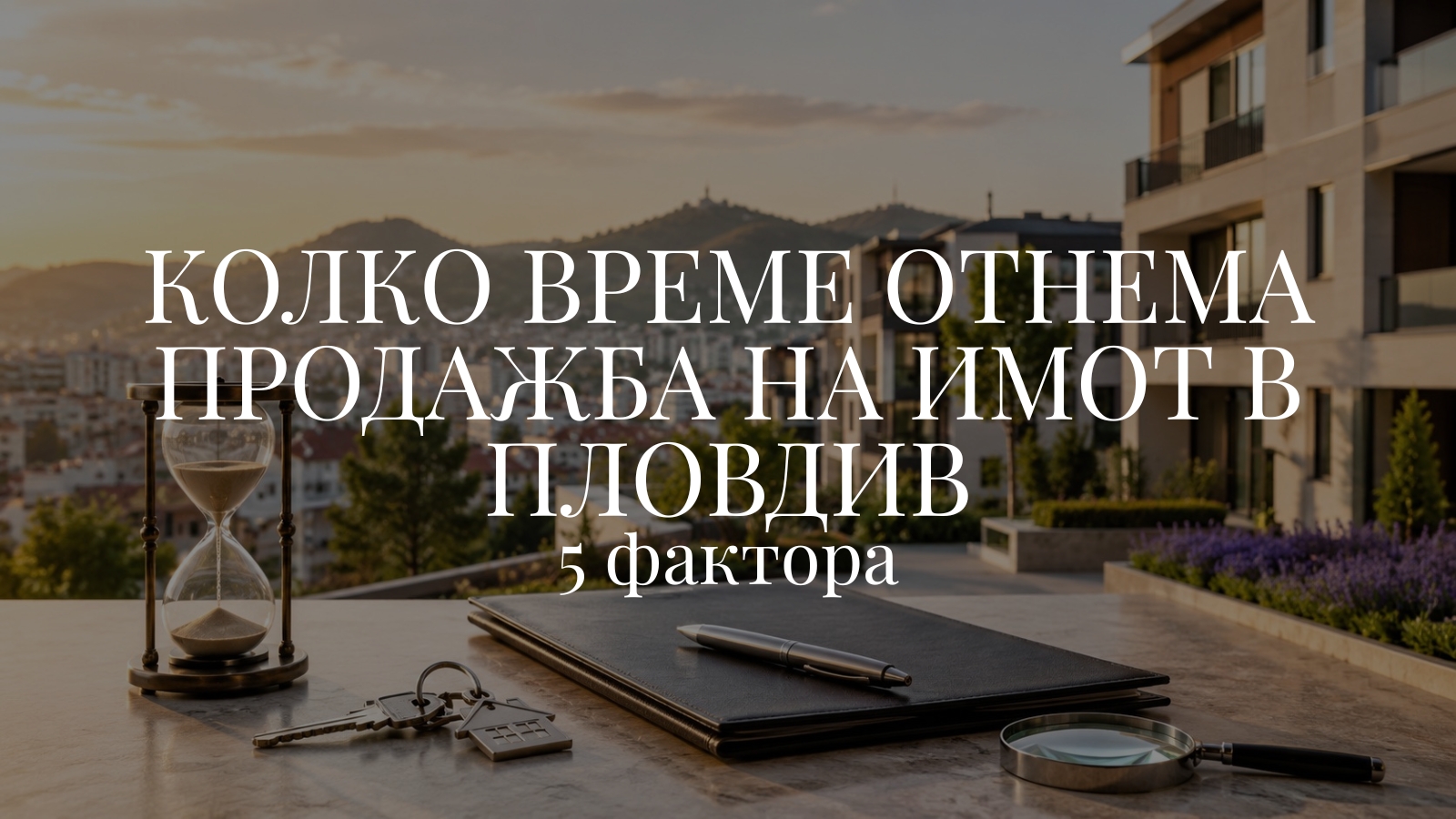 Колко време отнема продажба на имот в Пловдив