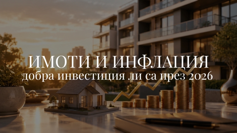 Имоти и инфлация: добра инвестиция ли са през 2026?