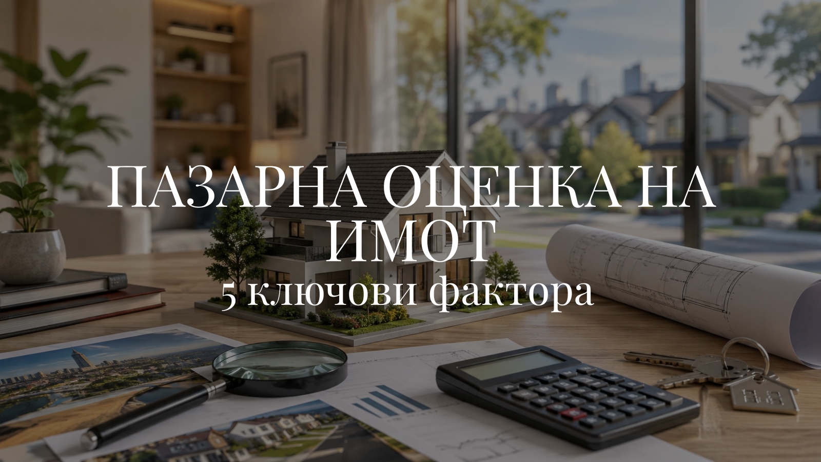 Пазарна оценка на имот: 5 ключови фактора, които я определят