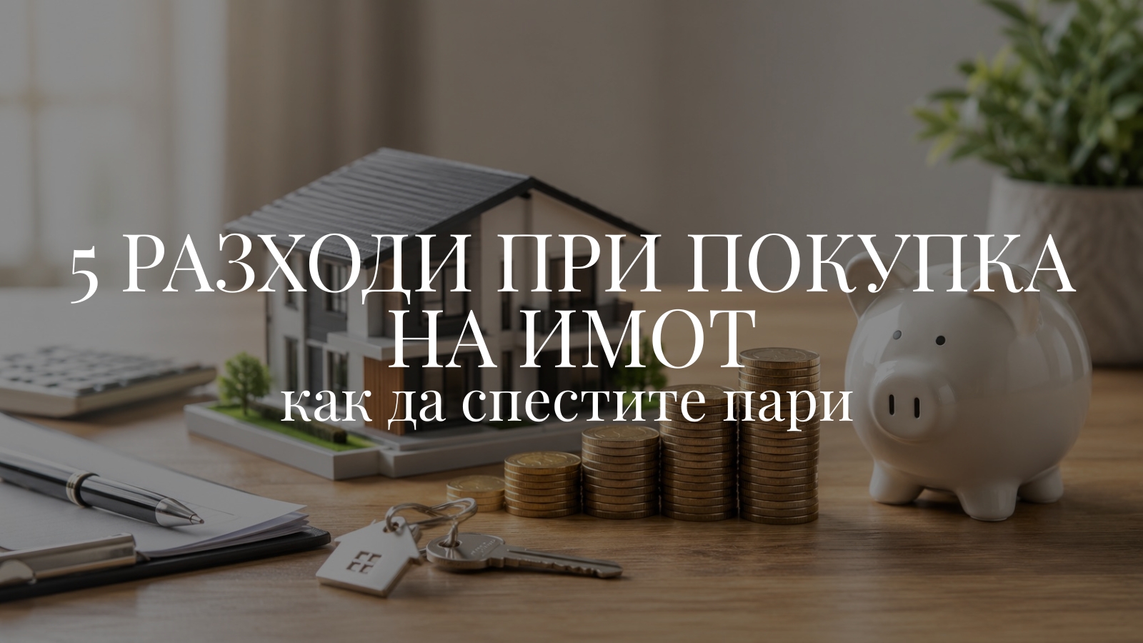 5 разходи при покупка на имот: Как да спестите пари