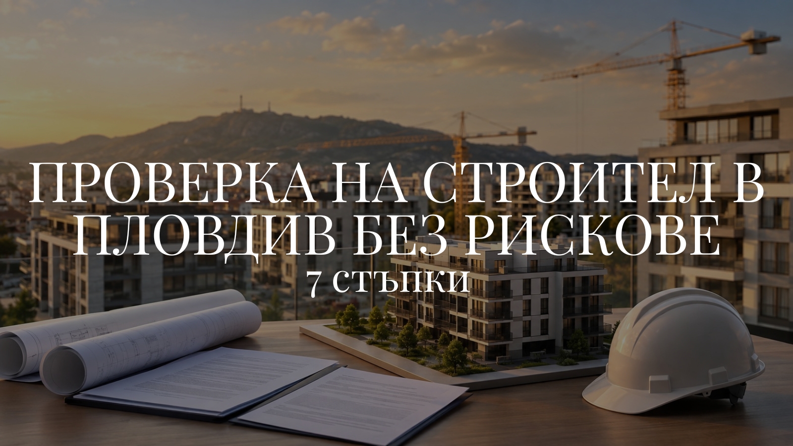 7 стъпки: Проверка на строител в Пловдив без рискове