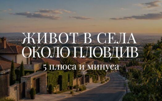 Живот в села около Пловдив