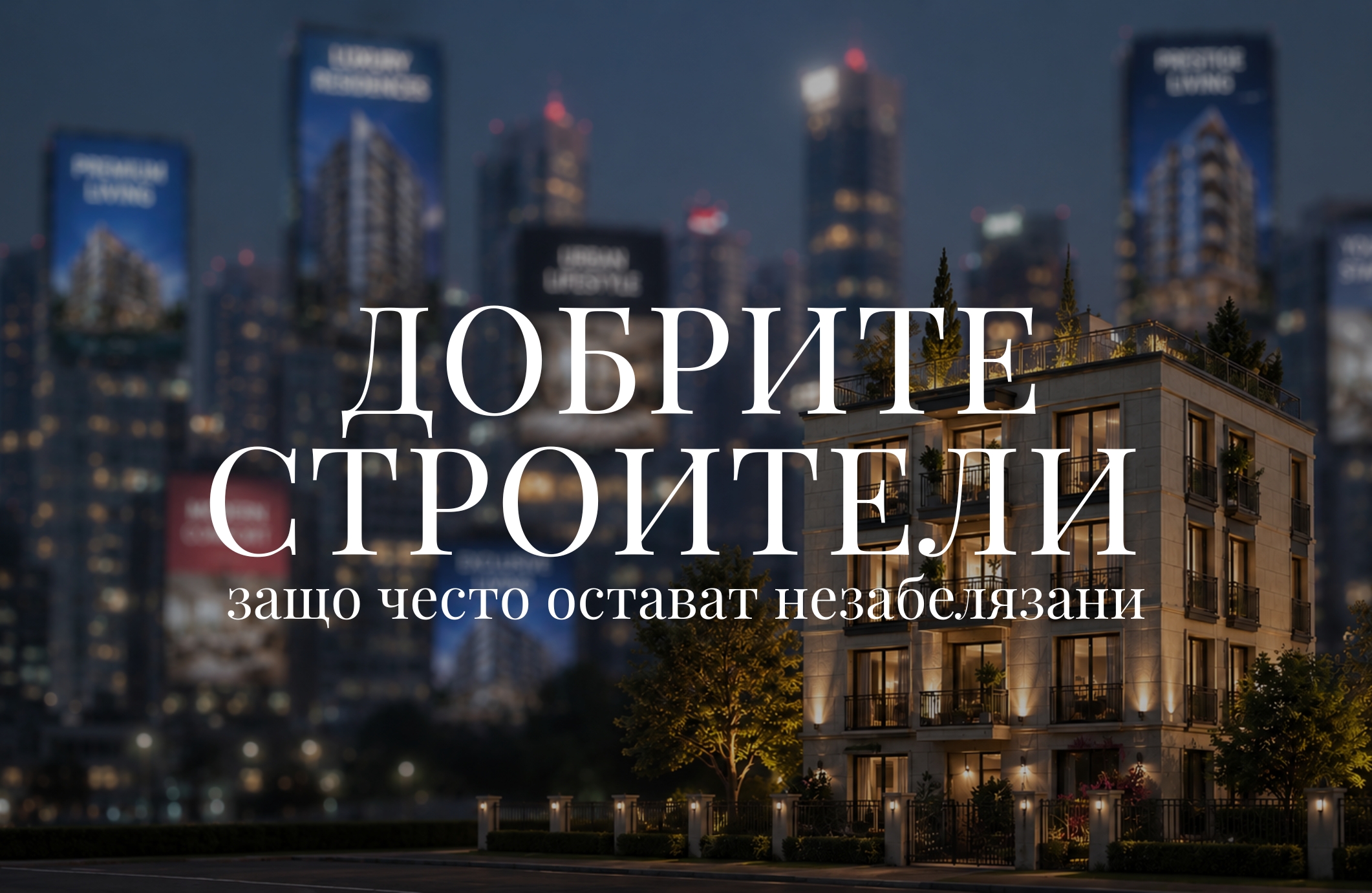 Добър строител в Пловдив: 5 причини да остане незабелязан - недвижими имоти в Пловдив