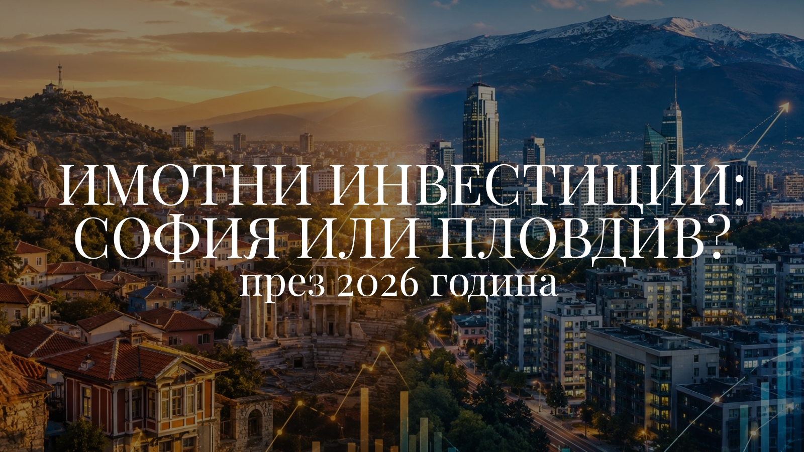 Имотни инвестиции: Пловдив или София през 2026 година?